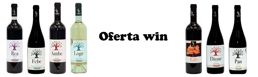 Oferta aktualnie dostępnych win gronowych w Winnicy las Stocki